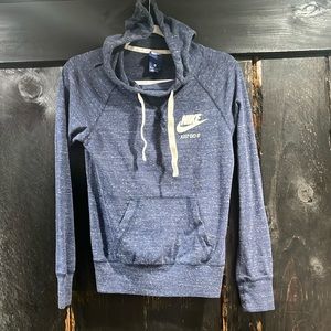 Nike cowl neck hoodie Size xs EUC